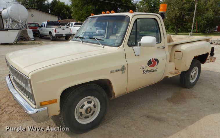 image for item FJ9754 1981 Chevrolet Custom Deluxe 20 pickup truck