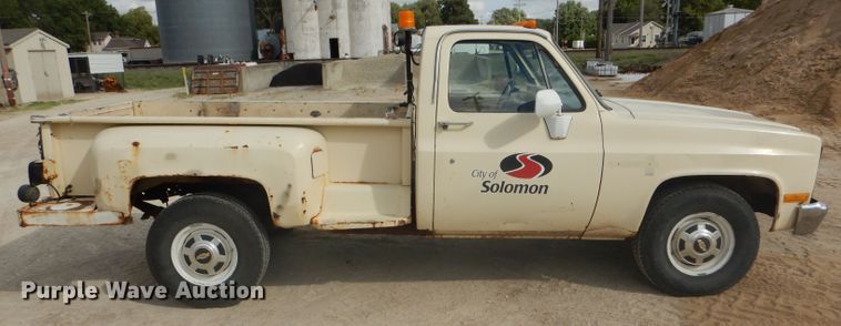 image for item FJ9754 1981 Chevrolet Custom Deluxe 20 pickup truck