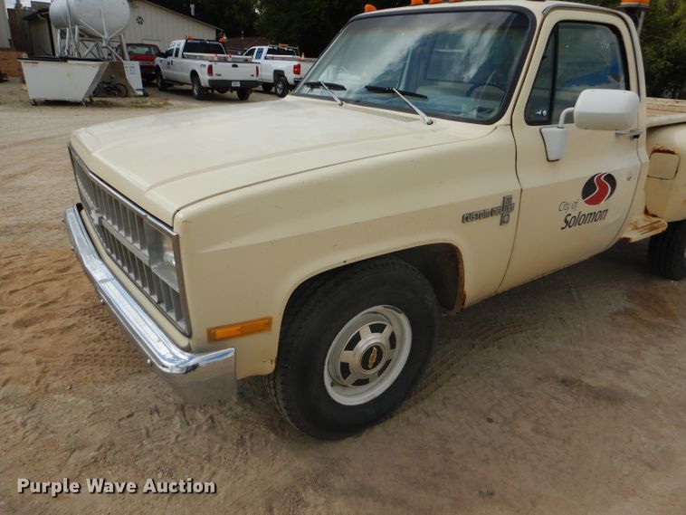 image for item FJ9754 1981 Chevrolet Custom Deluxe 20 pickup truck