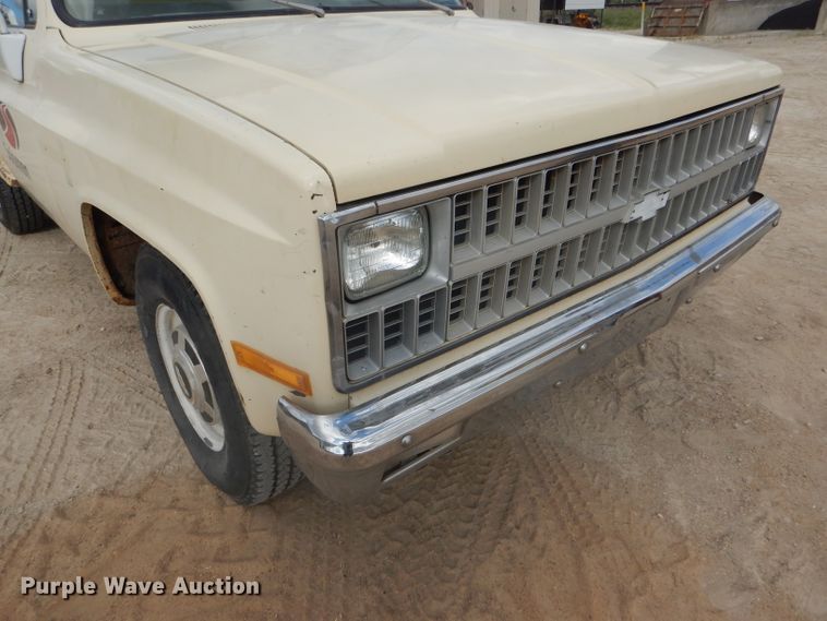 image for item FJ9754 1981 Chevrolet Custom Deluxe 20 pickup truck