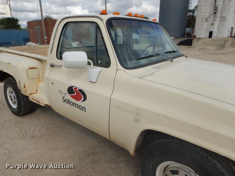 image for item FJ9754 1981 Chevrolet Custom Deluxe 20 pickup truck