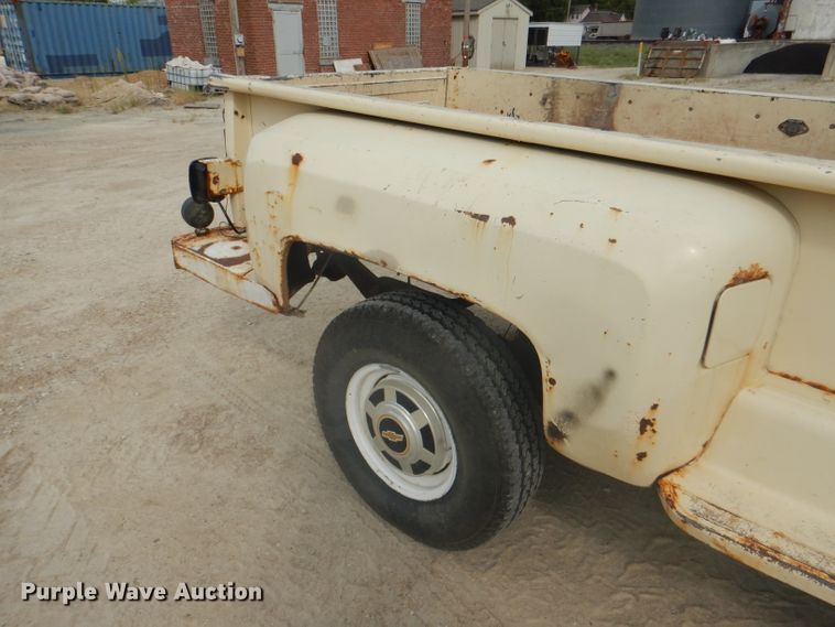 image for item FJ9754 1981 Chevrolet Custom Deluxe 20 pickup truck