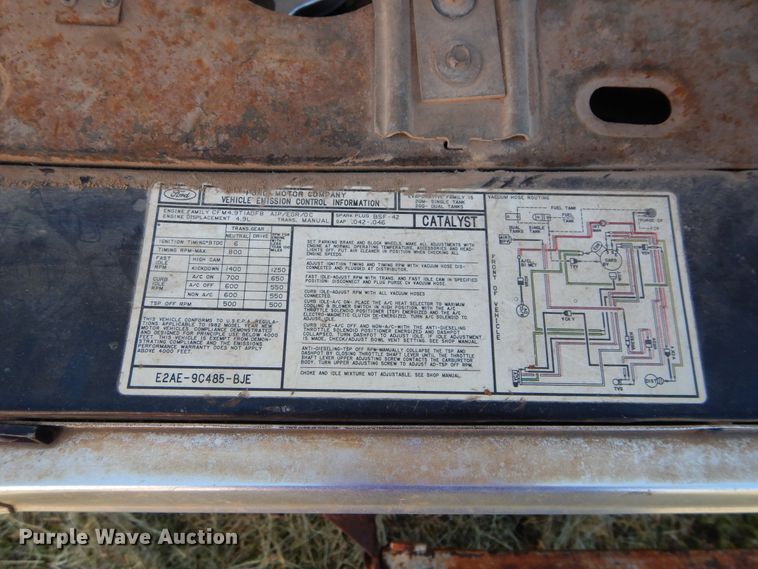 image for item FK9783 1982 Ford F150 pickup truck