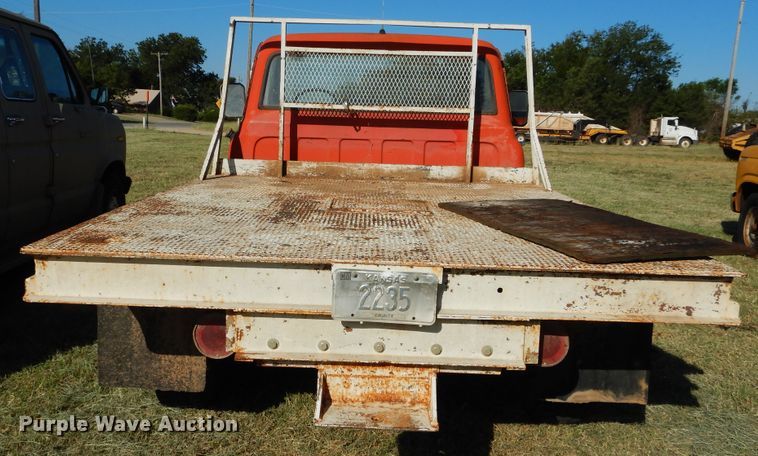 image for item FK9784 1971 Chevrolet Custom 20 flatbed pickup truck