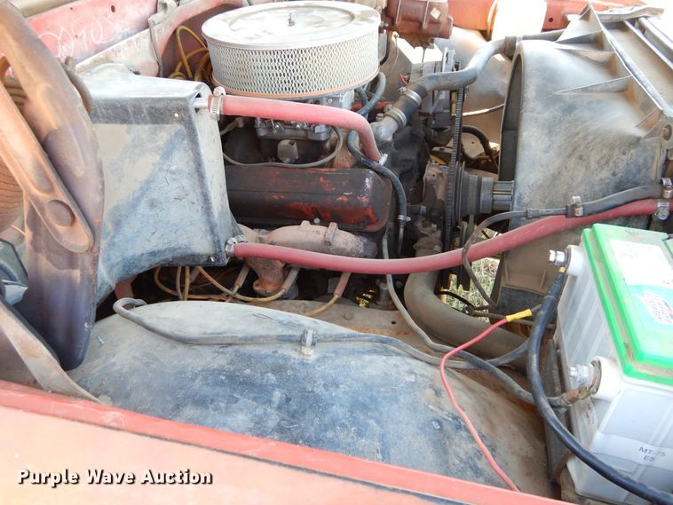 image for item FK9784 1971 Chevrolet Custom 20 flatbed pickup truck