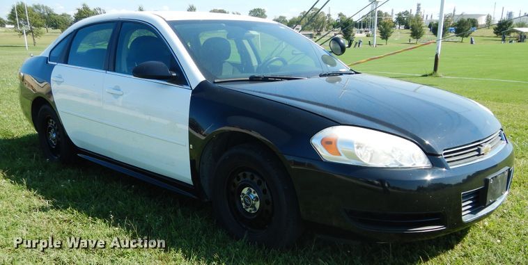 image for item FK9791 2009 Chevrolet Impala Police Cruiser
