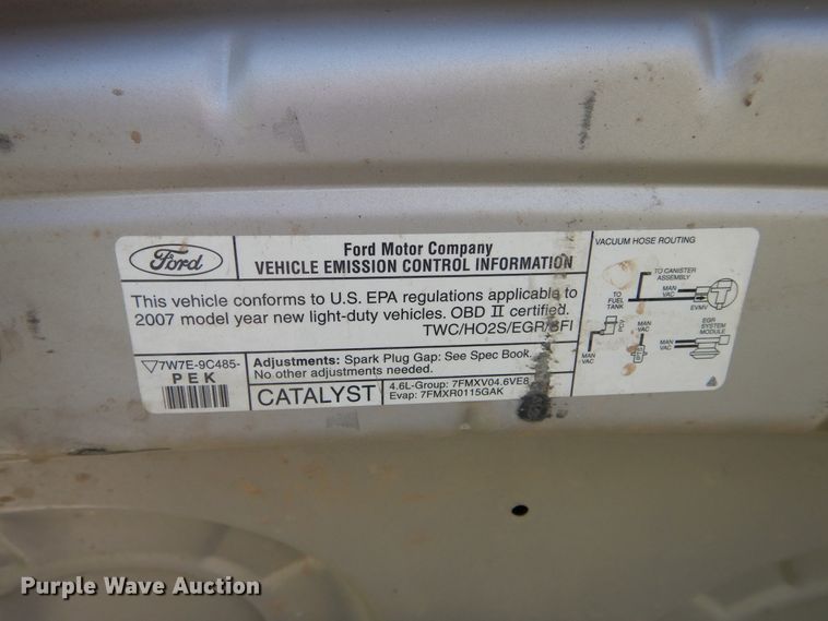 image for item FK9792 2007 Ford Crown Victoria Police Interceptor