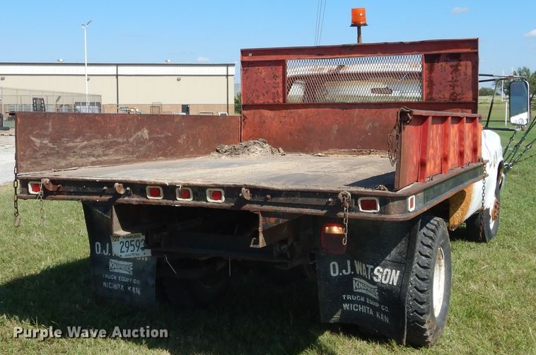 image for item FK9793 1982 Chevrolet Custom Deluxe 20 dump flatbed pickup truck