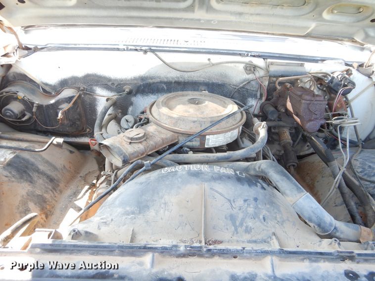 image for item FK9793 1982 Chevrolet Custom Deluxe 20 dump flatbed pickup truck