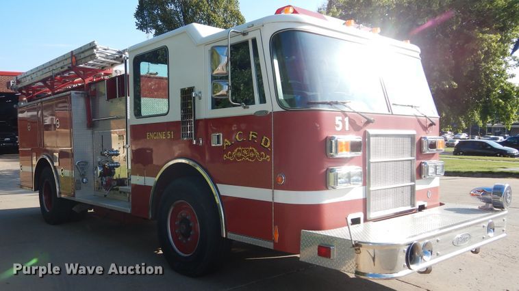 image for item FK9799 1995 Pierce fire truck