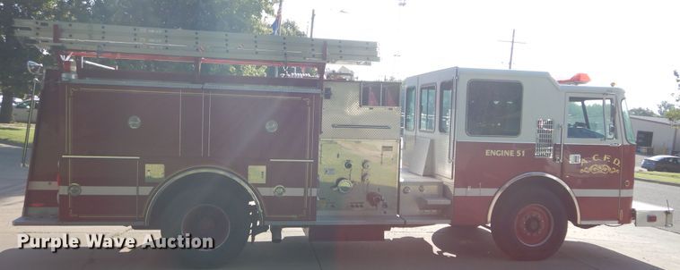 image for item FK9799 1995 Pierce fire truck