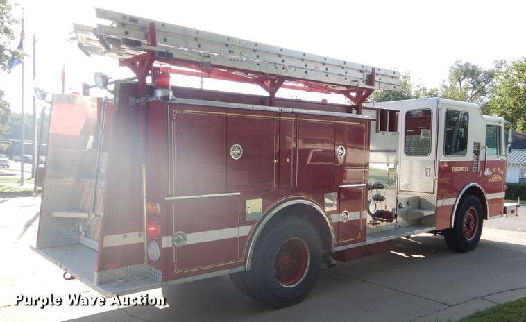 image for item FK9799 1995 Pierce fire truck