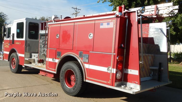 image for item FK9799 1995 Pierce fire truck