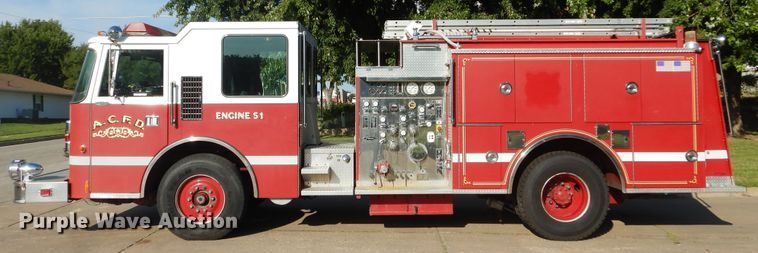 image for item FK9799 1995 Pierce fire truck