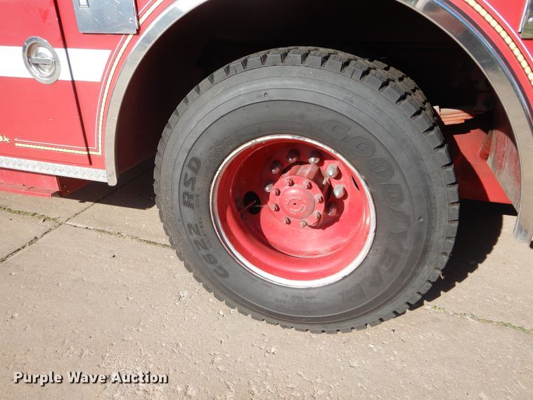image for item FK9799 1995 Pierce fire truck