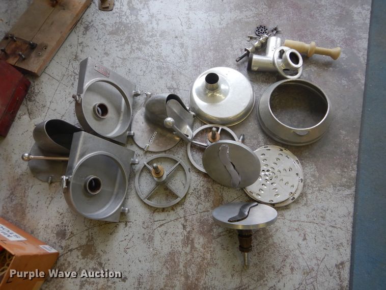 image for item FK9828 Hobart stainless steel meat grinder parts