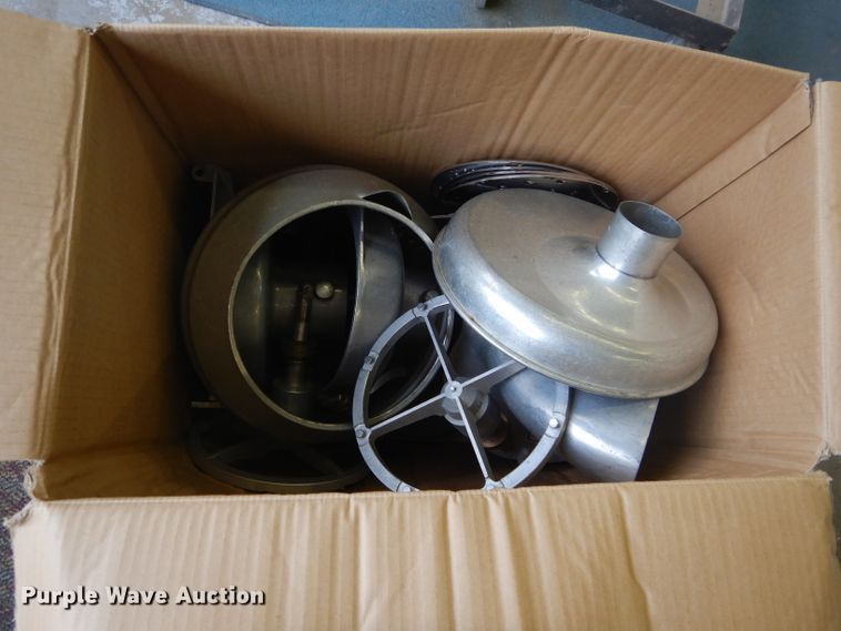 image for item FK9828 Hobart stainless steel meat grinder parts