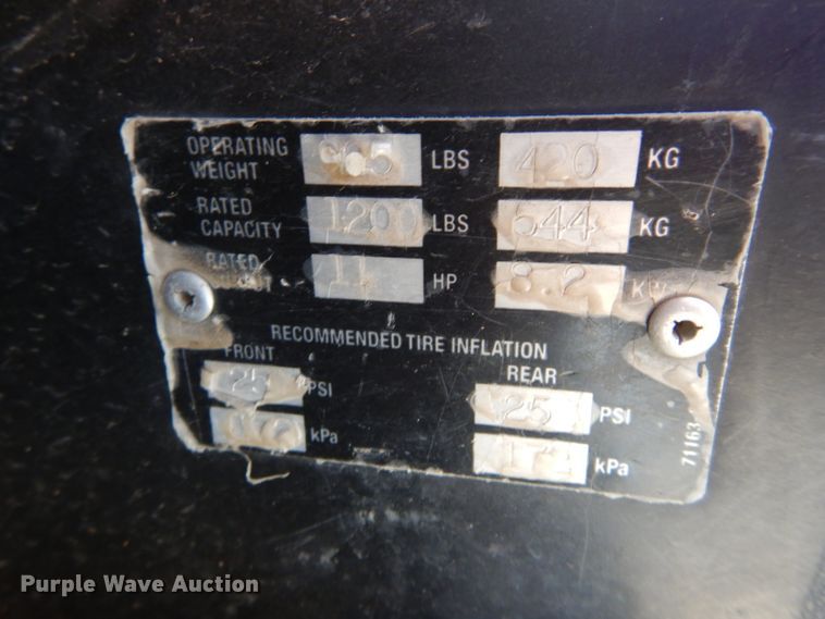 image for item FK9833 Ez-go MPT1200 golf cart