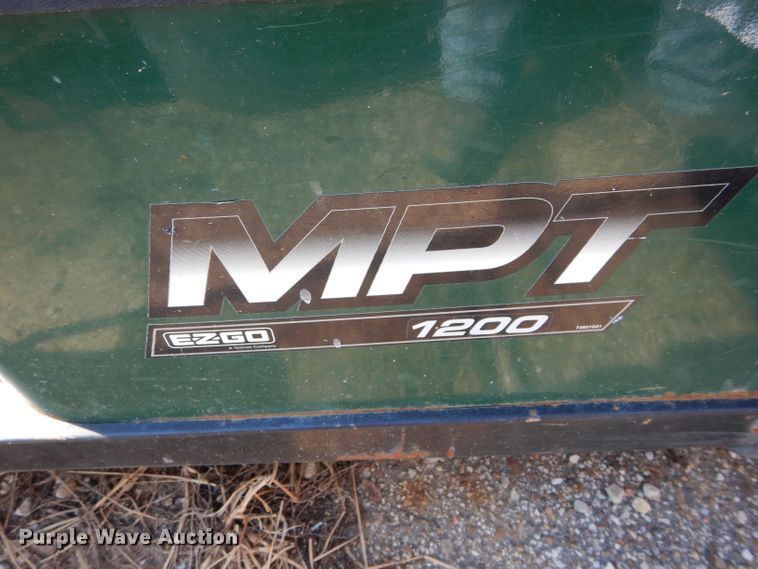 image for item FK9833 Ez-go MPT1200 golf cart