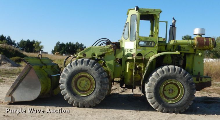 image for item FU9538 1971 Terex 72-51 AA wheel loader