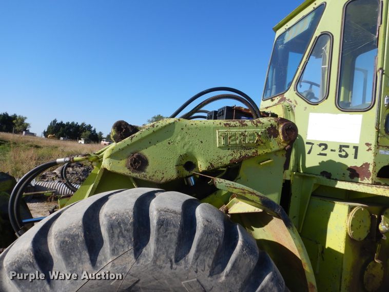 image for item FU9538 1971 Terex 72-51 AA wheel loader