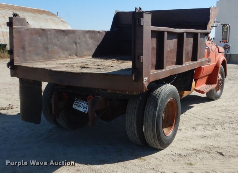 image for item FU9542 1967 Chevrolet 50 dump truck