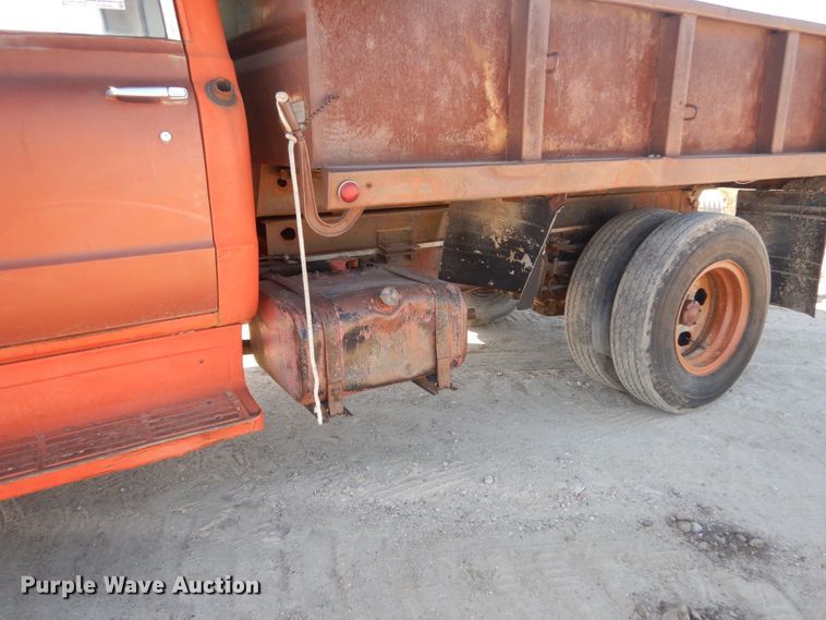 image for item FU9542 1967 Chevrolet 50 dump truck
