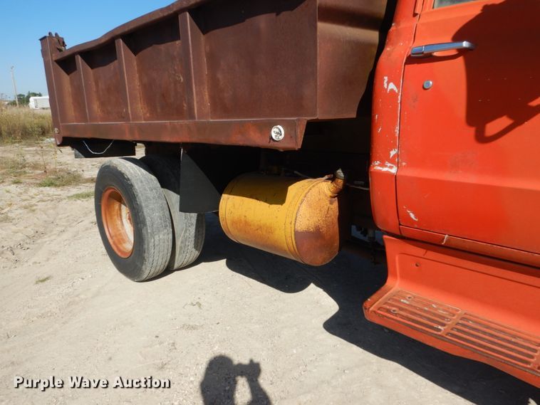 image for item FU9542 1967 Chevrolet 50 dump truck