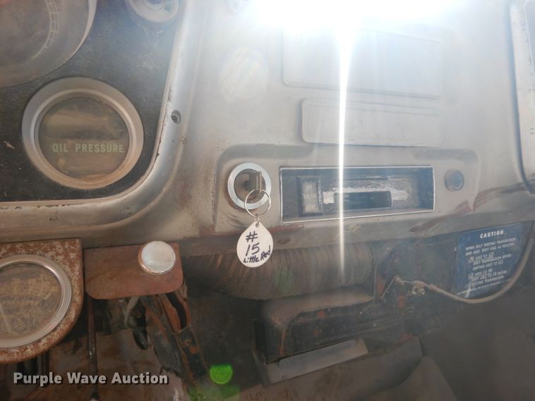 image for item FU9542 1967 Chevrolet 50 dump truck