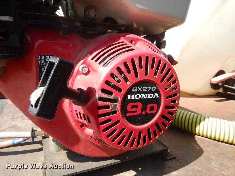 image for item FU9545 1997 Ford F700 flatbed truck with sprayer system