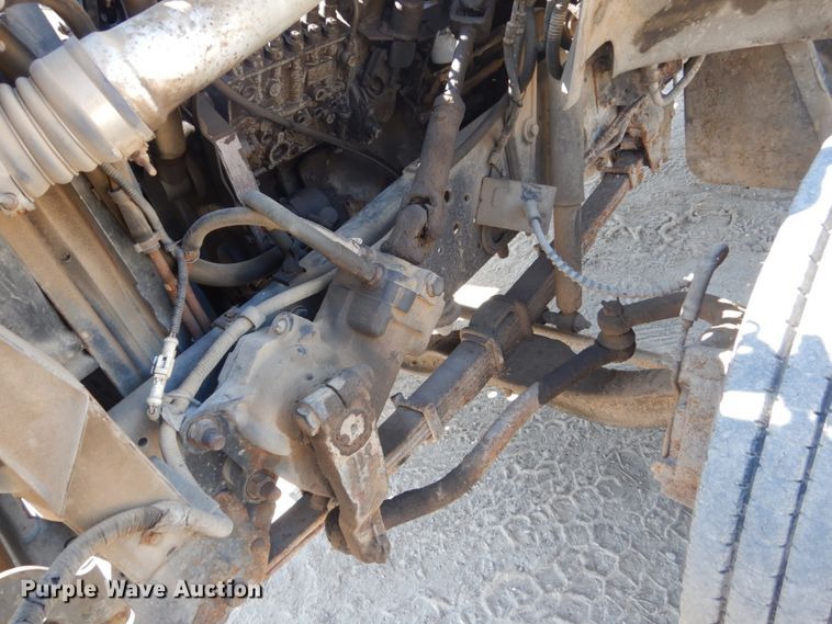 image for item FU9545 1997 Ford F700 flatbed truck with sprayer system