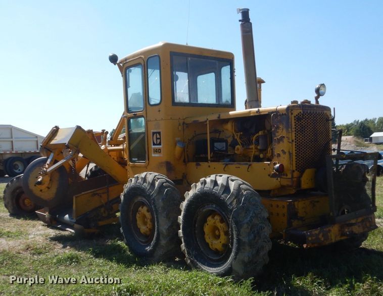 image for item FU9547 1972 Caterpillar 140 rigid frame motor grader