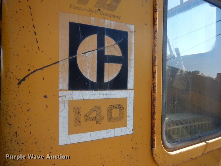 image for item FU9547 1972 Caterpillar 140 rigid frame motor grader