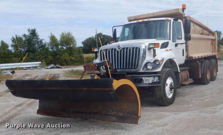 image for item FU9568 2009 International 7400 dump truck