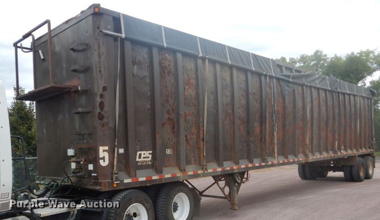 image for item FU9575 2005 Manac TSV48 live bottom trailer