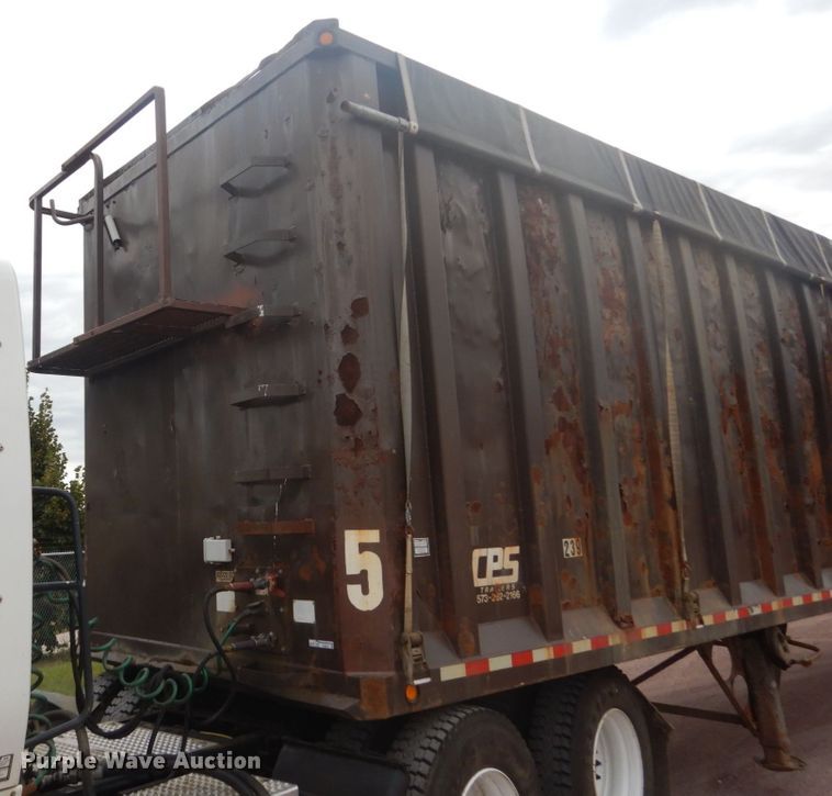 image for item FU9575 2005 Manac TSV48 live bottom trailer