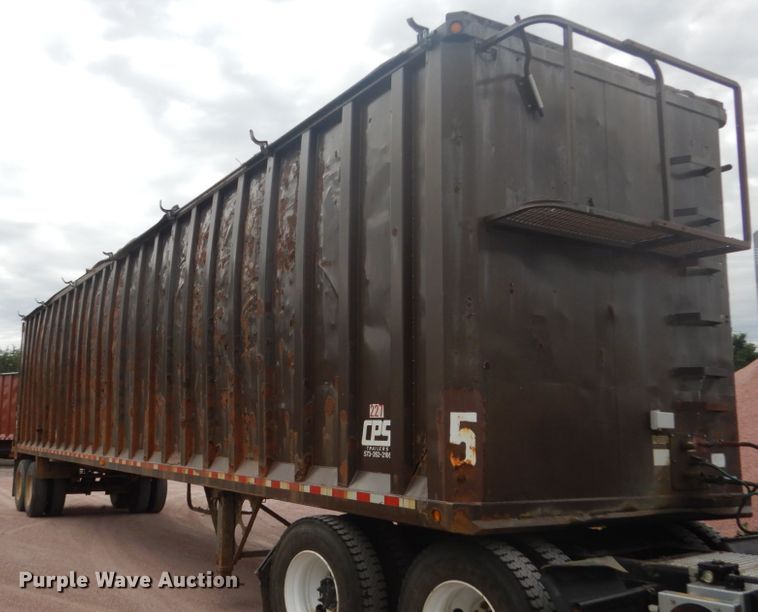 image for item FU9575 2005 Manac TSV48 live bottom trailer