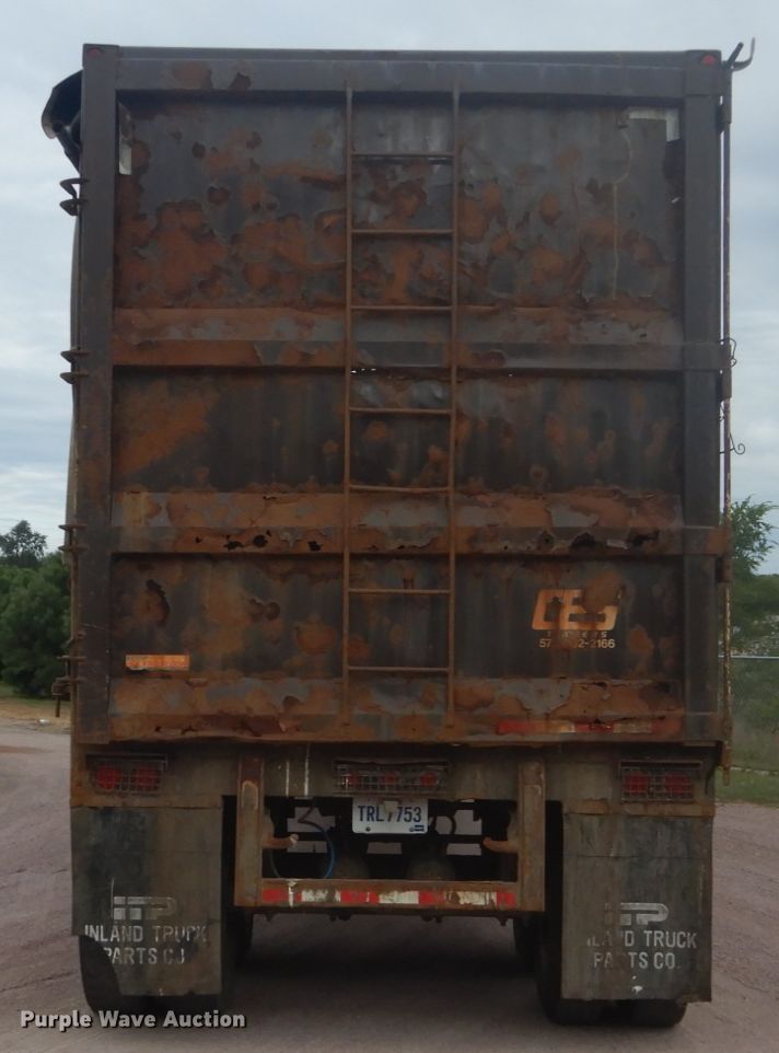 image for item FU9575 2005 Manac TSV48 live bottom trailer