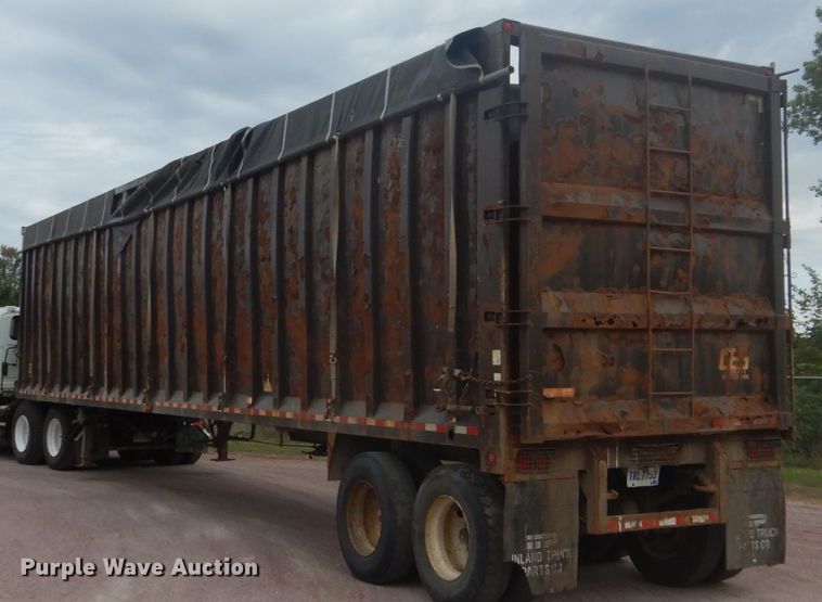 image for item FU9575 2005 Manac TSV48 live bottom trailer