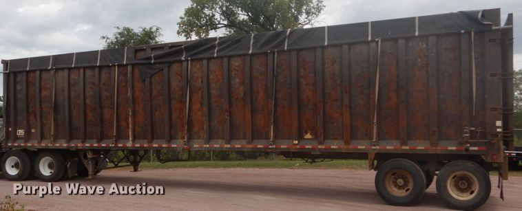 image for item FU9575 2005 Manac TSV48 live bottom trailer