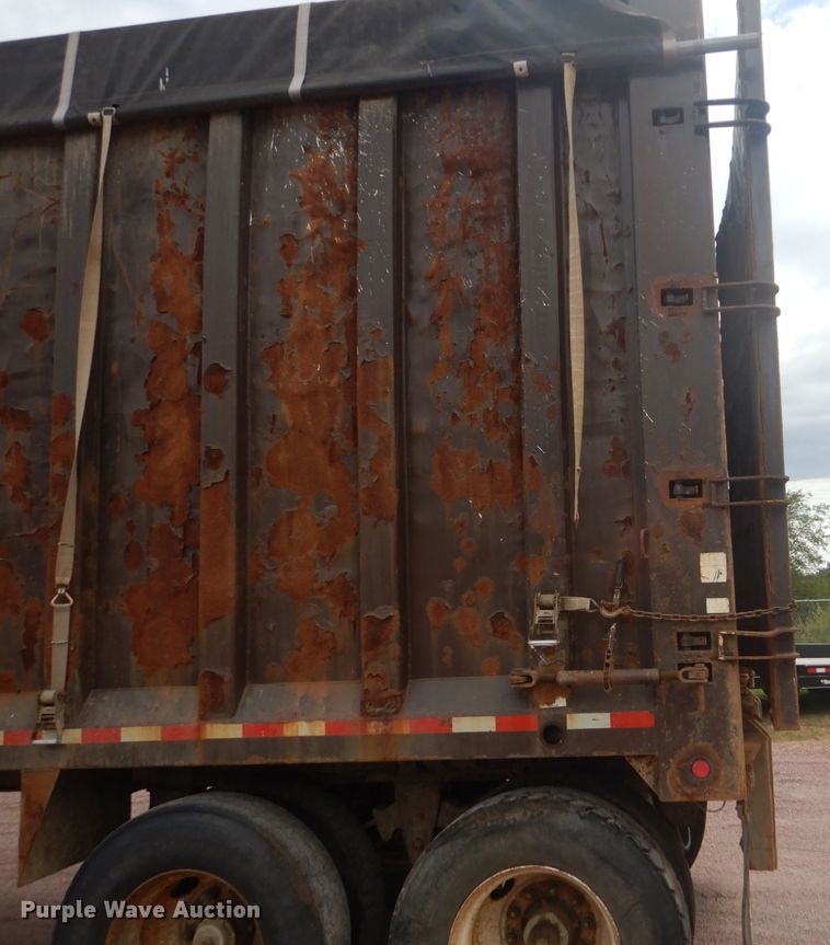 image for item FU9575 2005 Manac TSV48 live bottom trailer