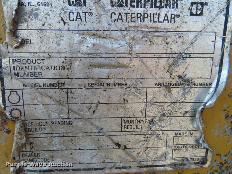 image for item FV9015 2002 Caterpillar 816F landfill compactor