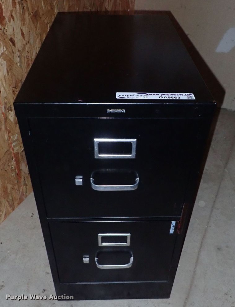 image for item GA9863 Hon two drawer file cabinet