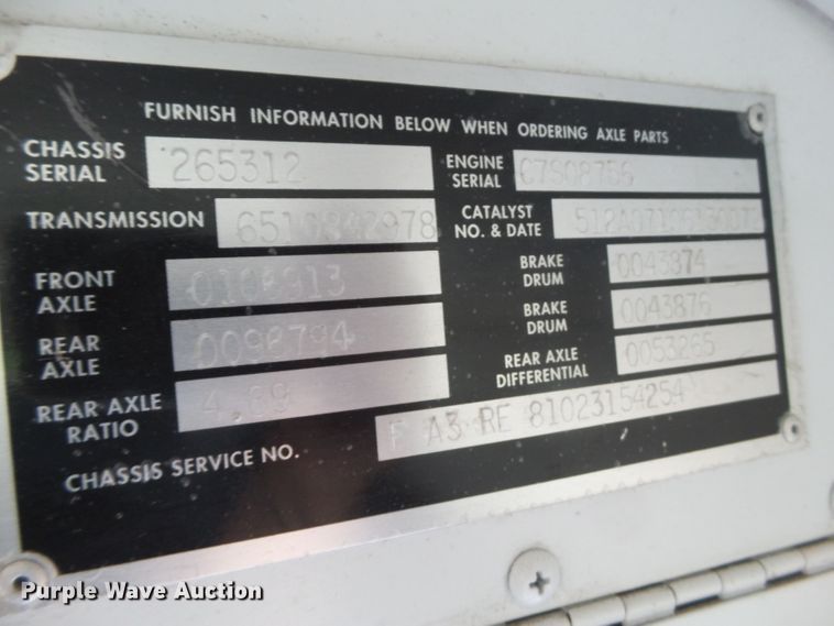 image for item GC9043 2009 Blue Bird All American FE school bus