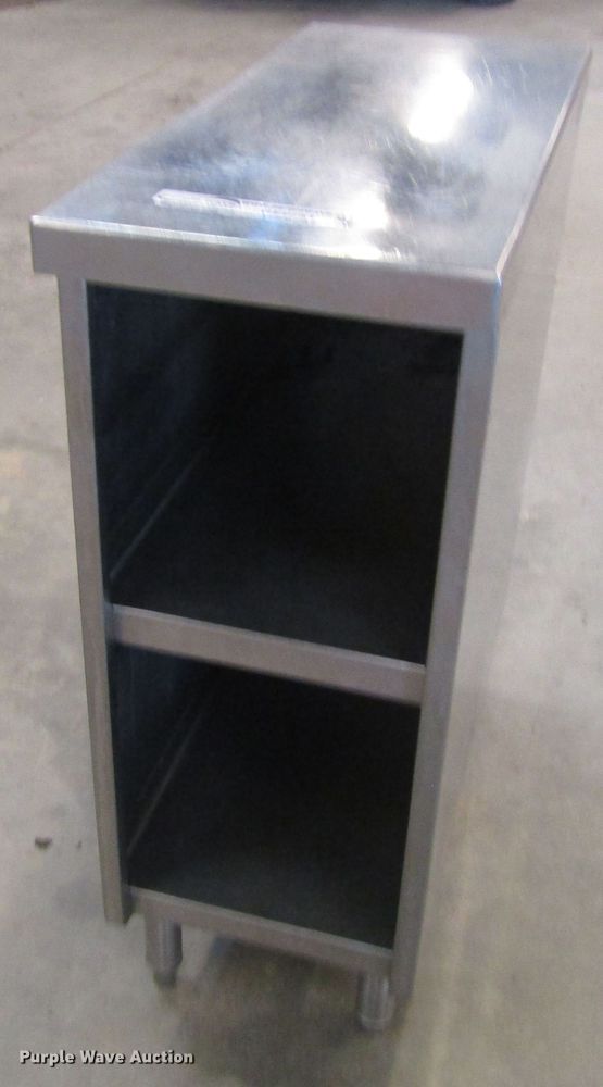 image for item GE9751 Stainless steel kitchen side shelf