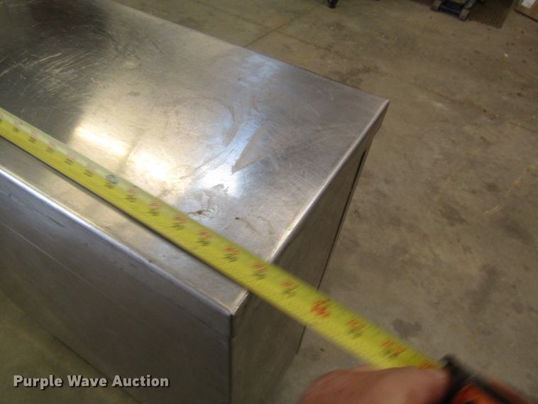 image for item GE9751 Stainless steel kitchen side shelf