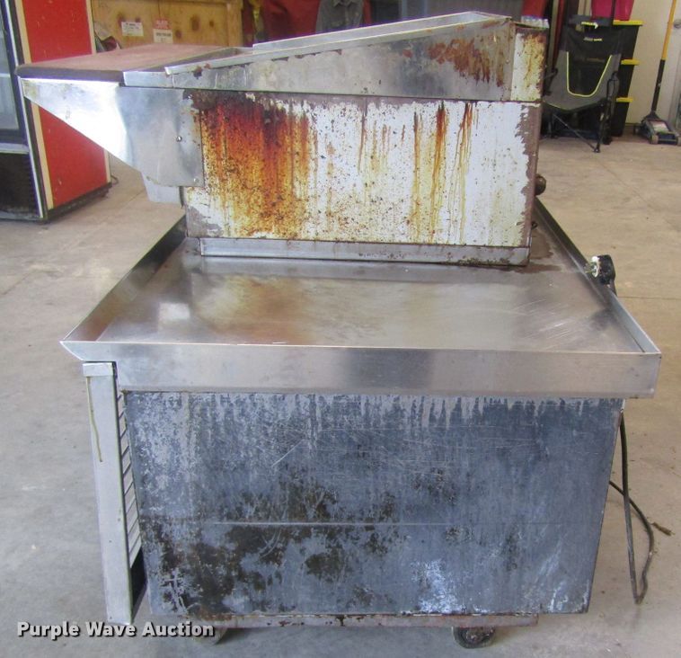 image for item GE9752 Stainless steel refrigeration unit