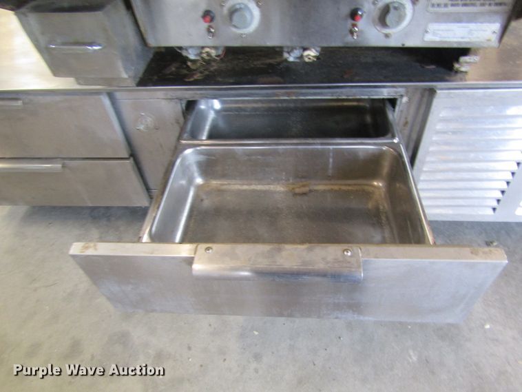 image for item GE9752 Stainless steel refrigeration unit