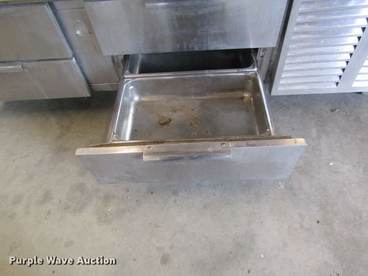 image for item GE9752 Stainless steel refrigeration unit