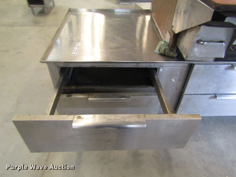 image for item GE9752 Stainless steel refrigeration unit